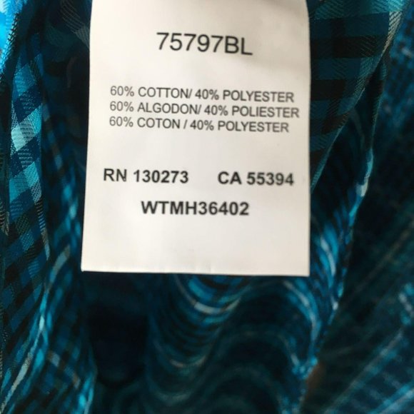 Wrangler Silver Edition Mens BF Shirt 2XL NWT - Picture 8 of 10